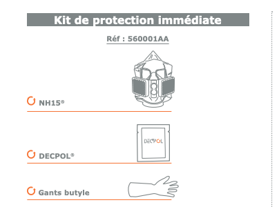 How to protect yourself in the case of chemical events of terrorist or accidental origin?