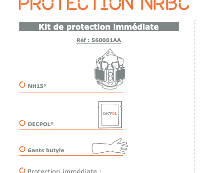 How to protect yourself in the case of chemical events of terrorist or accidental origin?