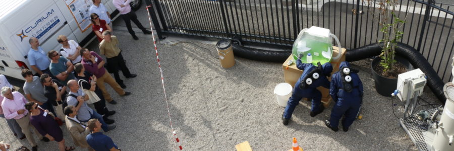 Les innovations et interventions d’urgence en milieux sensibles de dépollution. Conférence CURIUM – OUVRY